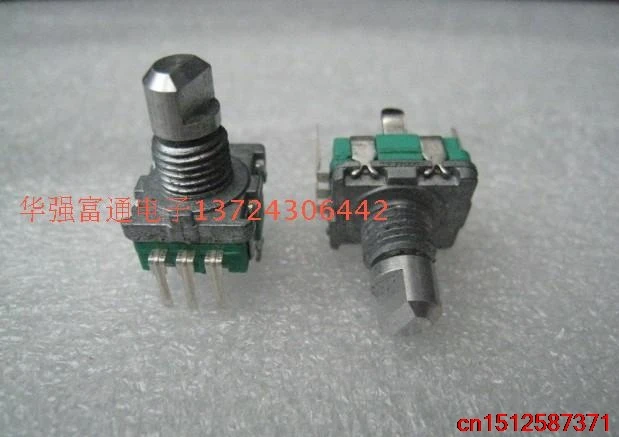 4PCS Encoder EC11 vehicle digital pulse stepping encoder switch 20 bit with 11MM 11F | Electrical Socket & Plugs Adaptors