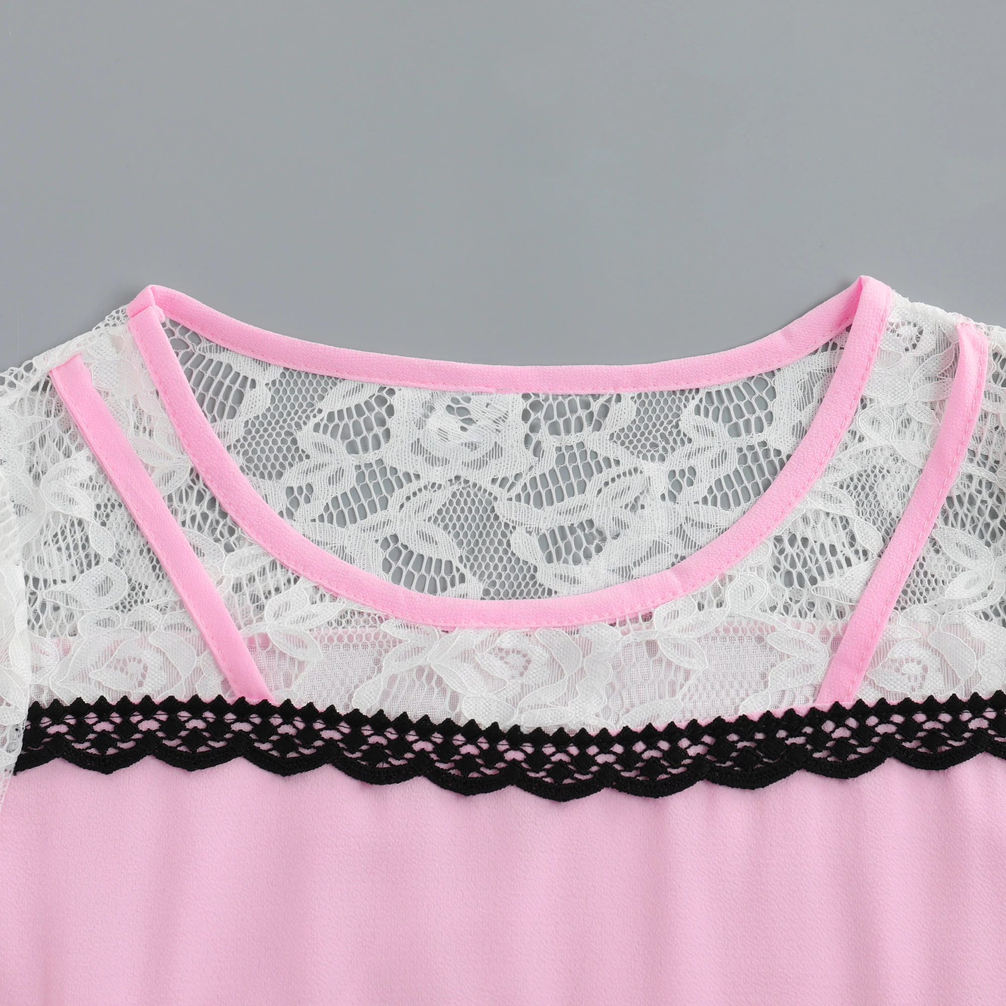 Женское кружевное платье на молнии PatPat однотонное Повседневное для мам грудного