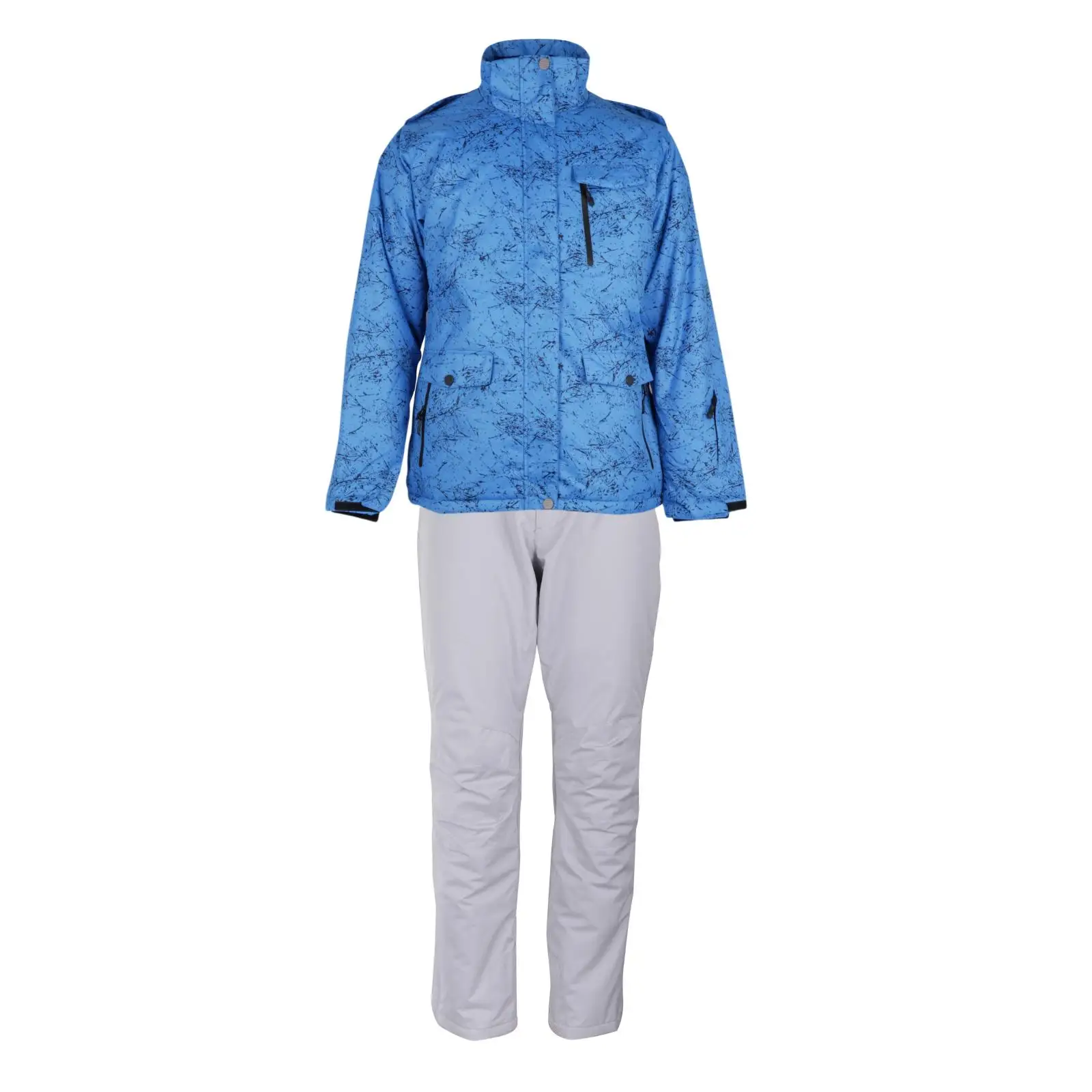 

Водонепроницаемый лыжный костюм для взрослых мужчин и женщин, зимняя Лыжная/Сноубордическая куртка с капюшоном и брюки