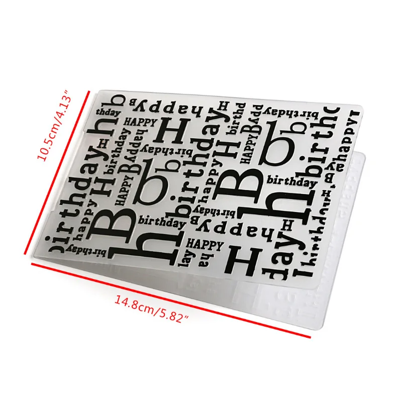 Пластиковые шаблоны для рукоделия скрапбукинга на день рождения фотоальбом