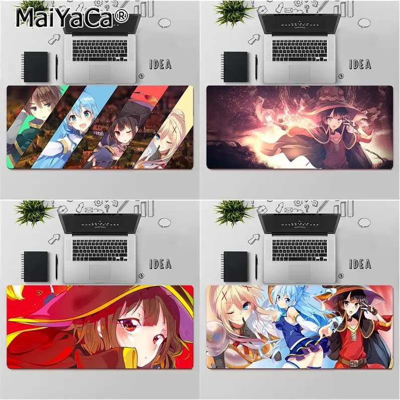 MaiYaCa высококачественные японские скоростные Игровые мыши Konosuba из аниме