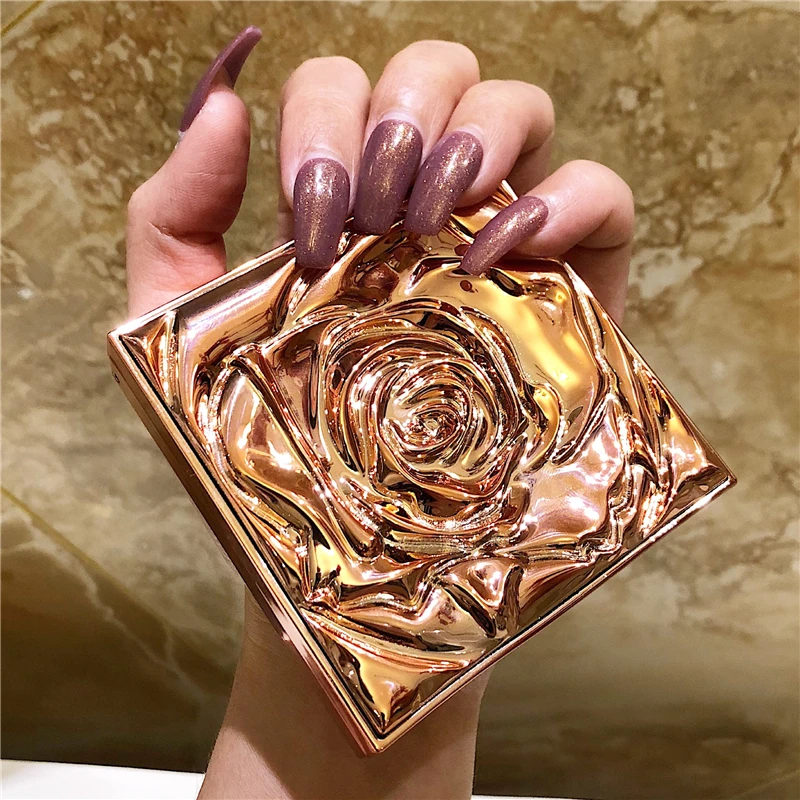 Блестящий хайлайтер бронзант для лица палитра контур макияжа мерцающий порошок