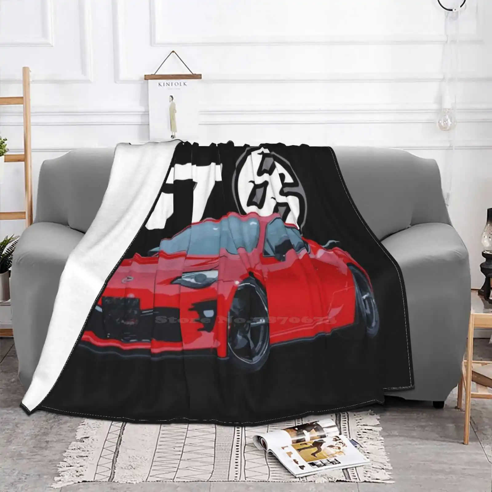 Gt 86 Max Orido Hot Sale Printing High Qiality Flannel Blanket Sti Wrx Sportscar Evo Rally Impreza Supercar Jdm Stance | Дом и сад