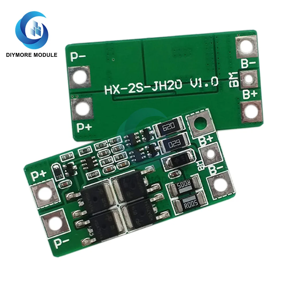 Lifepo4/Литиевые BMS 2S 10A 8 4 V 7 18650 Батарея защиты печатной платы PCM с балансом для