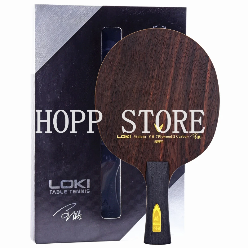 

LOKI V9 Carbon Table Tennis Blade Professional Ping Pong Racket Bat Off Arc PingPong Blade Tabletennis accessories