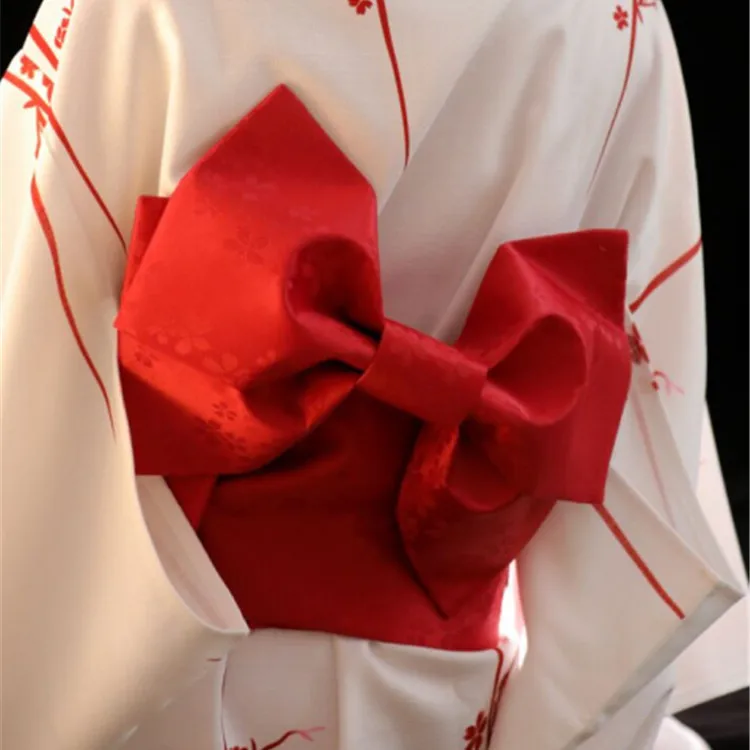 Кимоно женское в японском стиле элегантный пикантный юкатный пояс с Оби