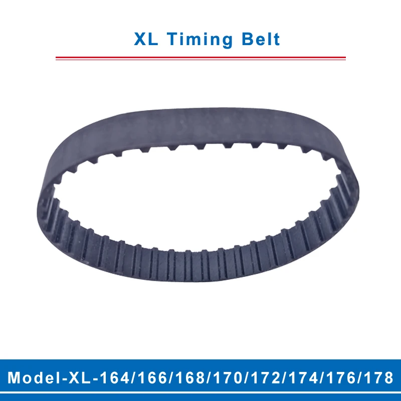 Ремень ГРМ XL model 164XL/166XL/168XL/170XL/172XL/174XL/176XL/178XL зубчатый ремень с шагом 5 08 мм ширина 10/15