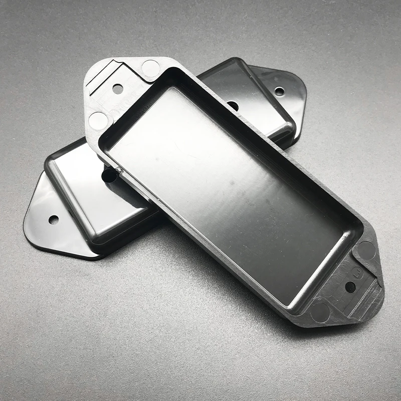 2 шт. мост и шеи крышка звукоснимателя пластиковые 52 мм/50 мм гитарный