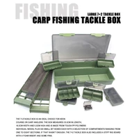 carp fishing tackle box bit complete system rig board box pins for hooks swivels tackle small accessory combination set pesca