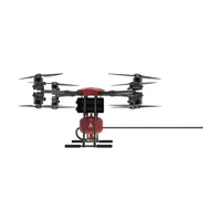 professional fire fighting drone with hd camera for sale load 50kg throwing fire tanks at high altitude