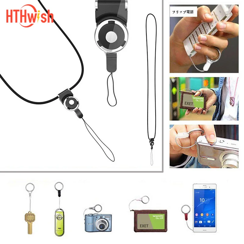 Сотовый телефон шнурок на шею для камеры шнур ключей держатель кольца мобильный