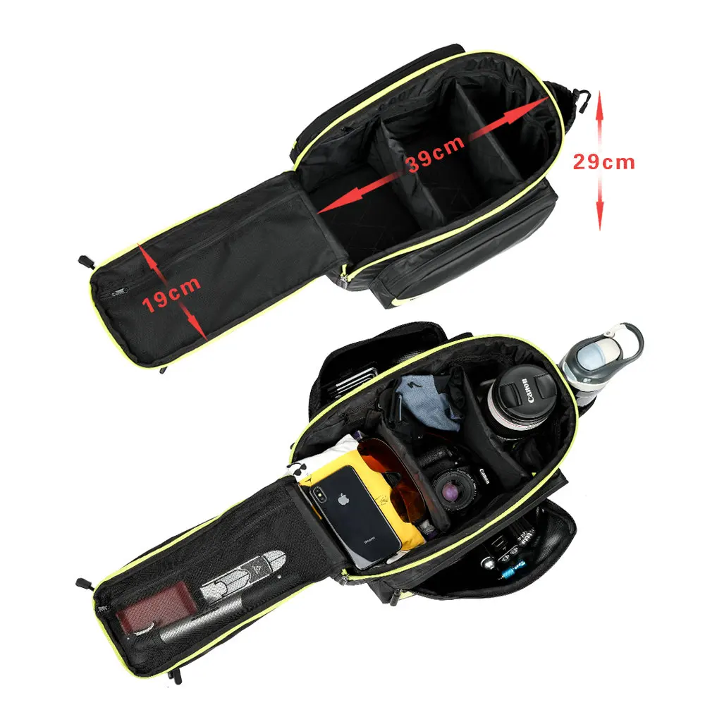 Rhinowalk непромокаемые велосипедные сумки для багажа горный велосипед задний