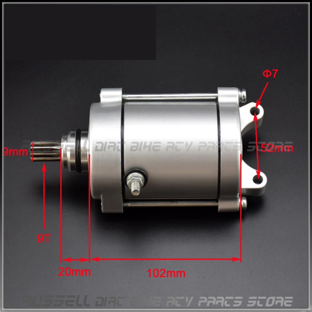 9 зубьев 11 зубцов двигатель стартера мотоцикла для CG125/150/200/250cc Zongshen Linhai KAZUMA Yamaha