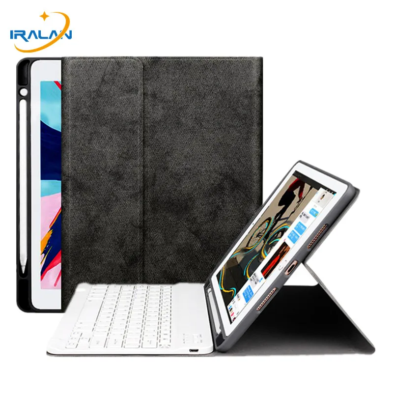 Чехол клавиатура для iPad 10 2 чехол с карандашом Apple 7 го поколения A2197 A2200 A2198 A2232