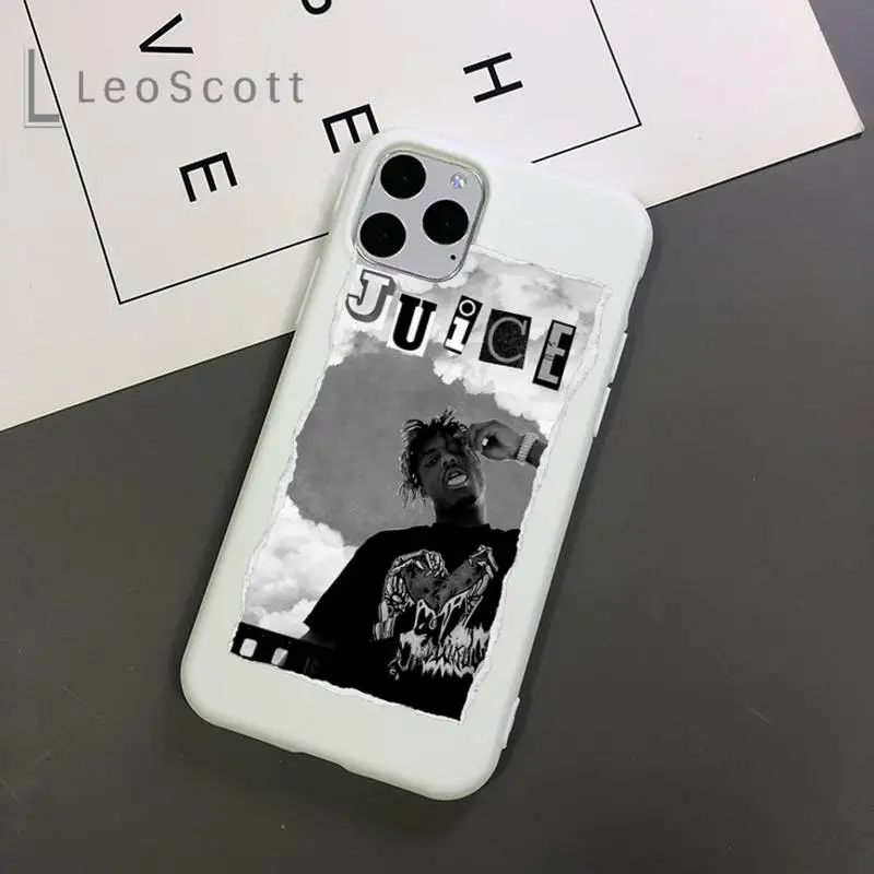 

Juice Wrld Death Race for Love Hop Rap Phone Case Candy Color for iPhone 11 12 mini pro XS MAX 8 7 6 6S Plus X 5S SE 2020 XR