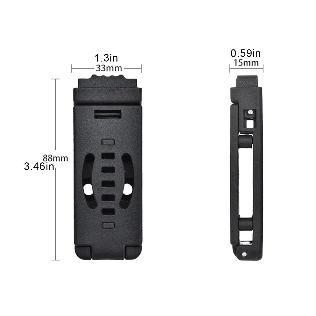 

Outdoor Backpack Fixed Buckle Hanging Buckle Multifunctional K Sheath Clip 6-hole Waist Clip Hiking Travel Tool