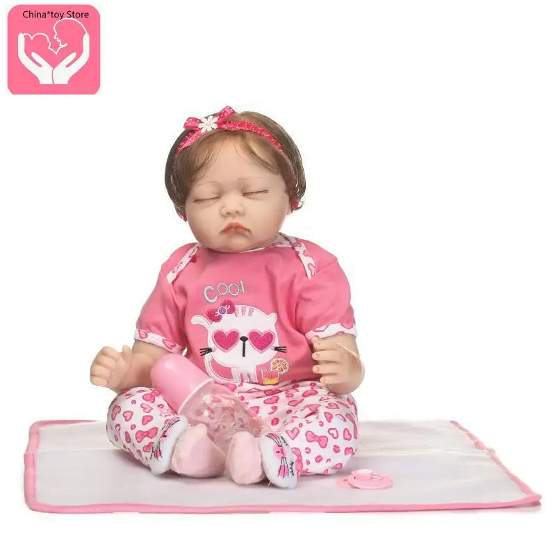 

21 inch /55cm doll reborn baby doll Christmas best-selling gift foreign trade simulation baby rebirth doll
