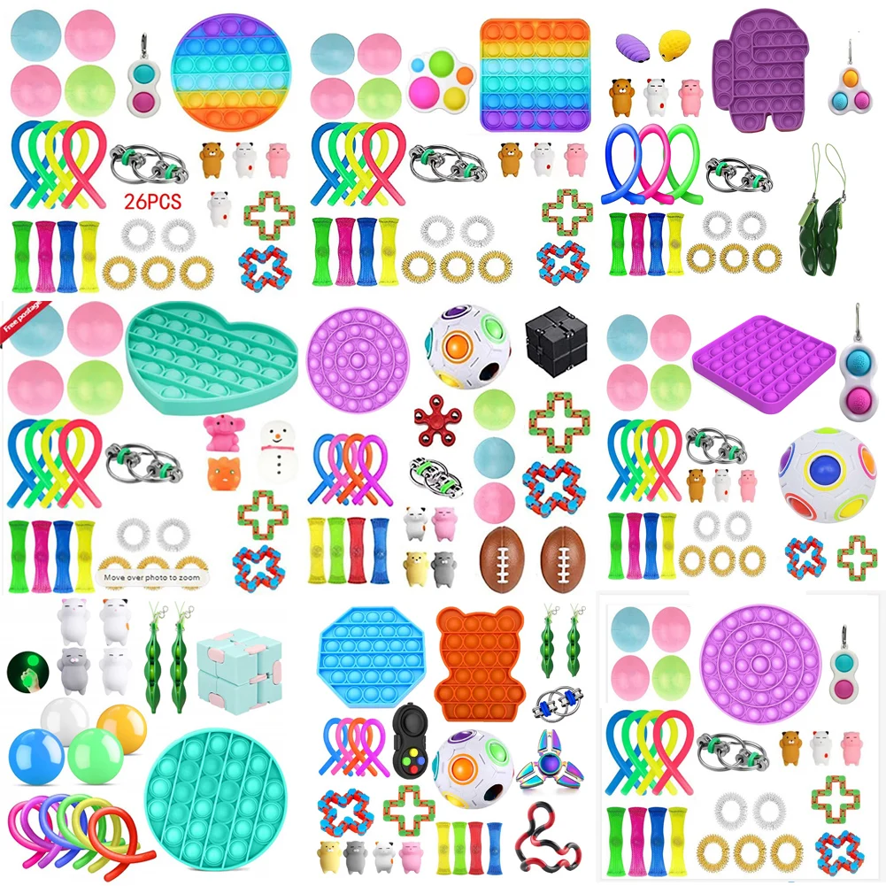 

Лидер продаж! 20/21/22/24 шт./упаковка, игрушки-антистресс