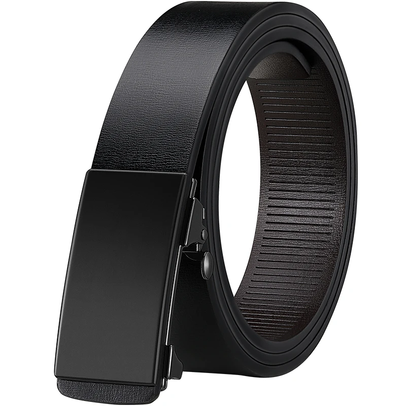 Men's belt leather designer luxury brand Alloy inner wear belt fashion genuine male Belt Men gift