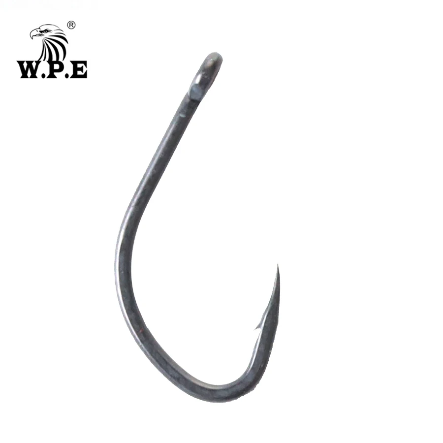 W.P.E Fishing Hooks 3packs  2#/4#/6#/8# Fishing Tackle Barbed Hook Carp Fishing High-Carbon Steel Accessories