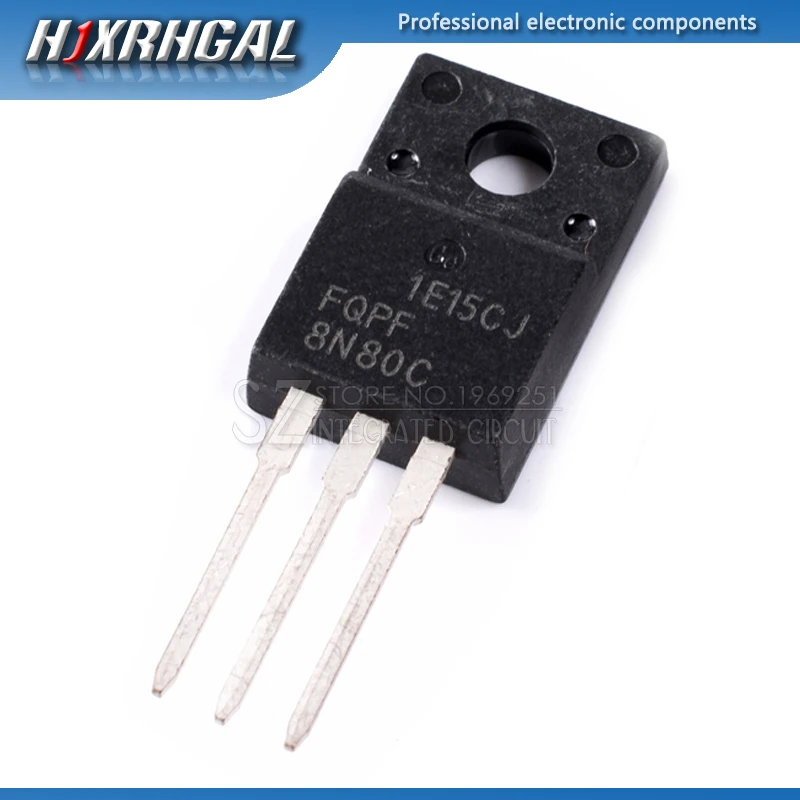 1 шт. FQPF8N80C 8N80C TO-220F 8N80 TO220F