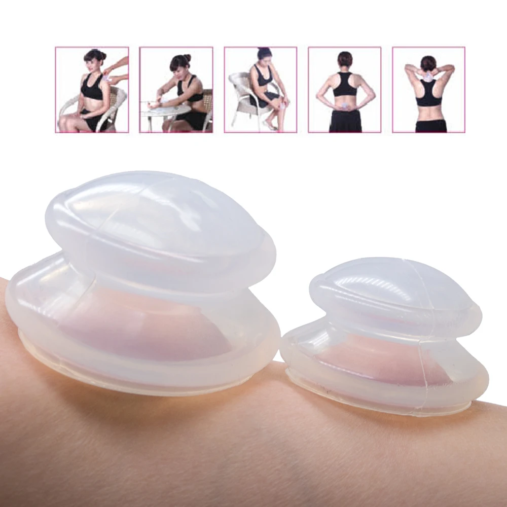 

Povihome Body Massage Cups Health Therapy for Muscle Soreness Trigger Point Pain Relief Massage C1234-39