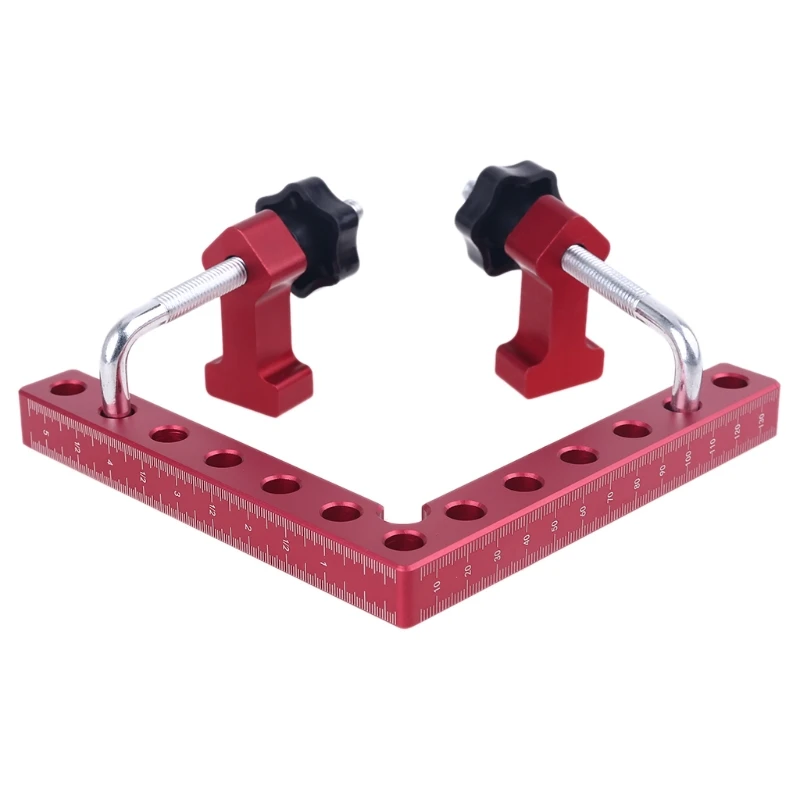 

90 Positioning Square Right Angle Clamp Woodworking Fixing Clamps with Scale