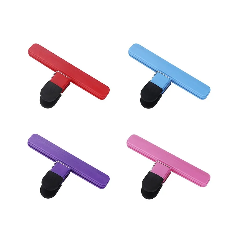 

5pcs Plastic Sealing Clip Food Sealing Bag Clip Fresh Moisture-proof Snack Potato File Paper Chips For Household Kitchen Office