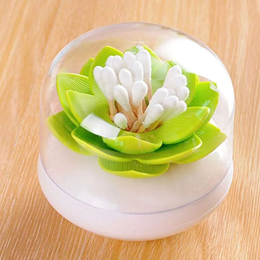 Креативная Подставка Для Зубочисток лотоса ватные тампоны коробка хлопок
