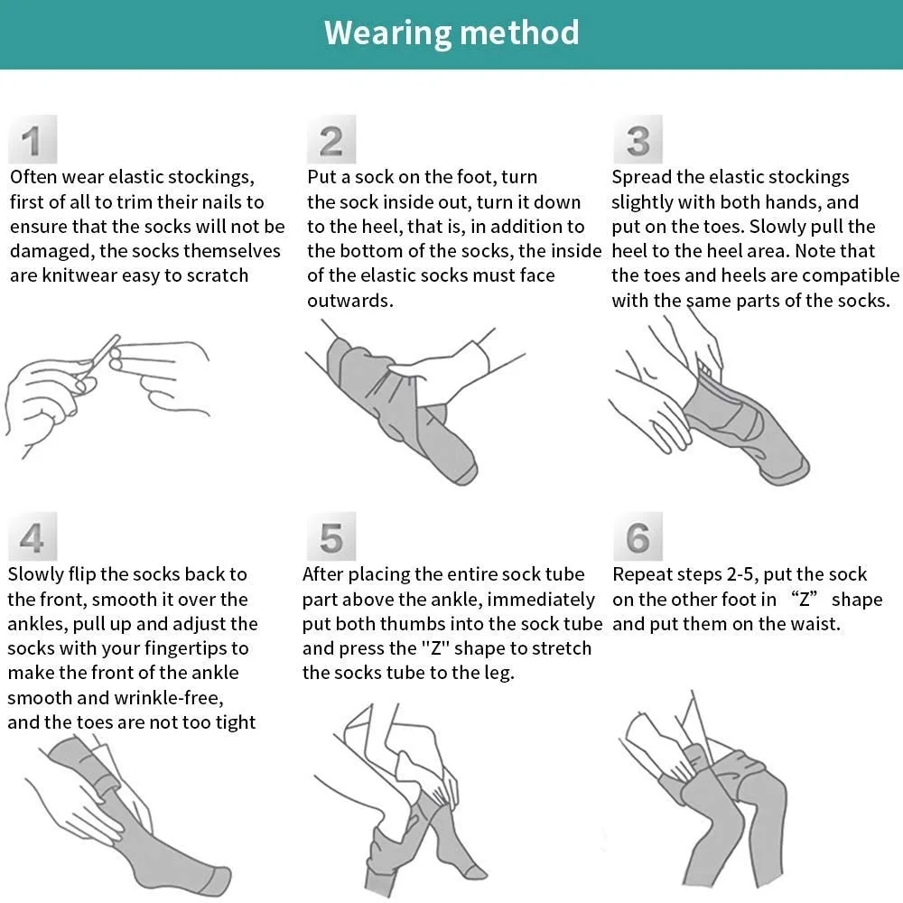 Компрессионные колготки 20-30 мм рт. Ст. непрозрачные Поддерживающие с закрытым