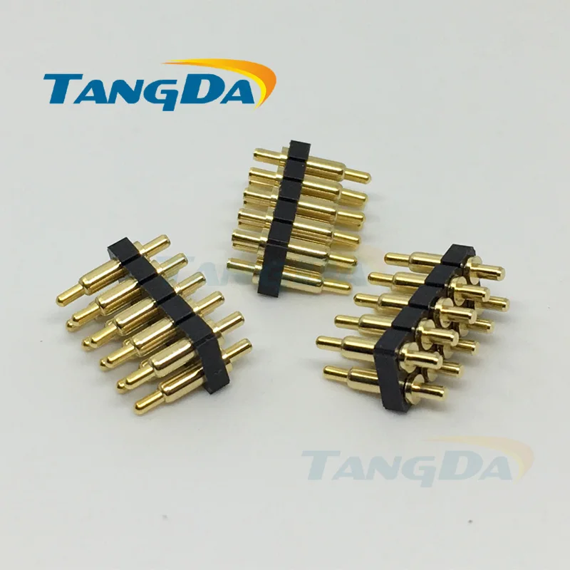 Шаг: 2 5 мм 4 А разъем pogo 10 контактный pogopin 10P 6 7 8 9 тестовый щуп для тока AA|connector|diameter |