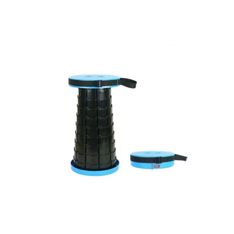 

Retractable Folding Stool Portable Plastic Camping camping outdoor necessities Lightweight easy to carry camping beach chair