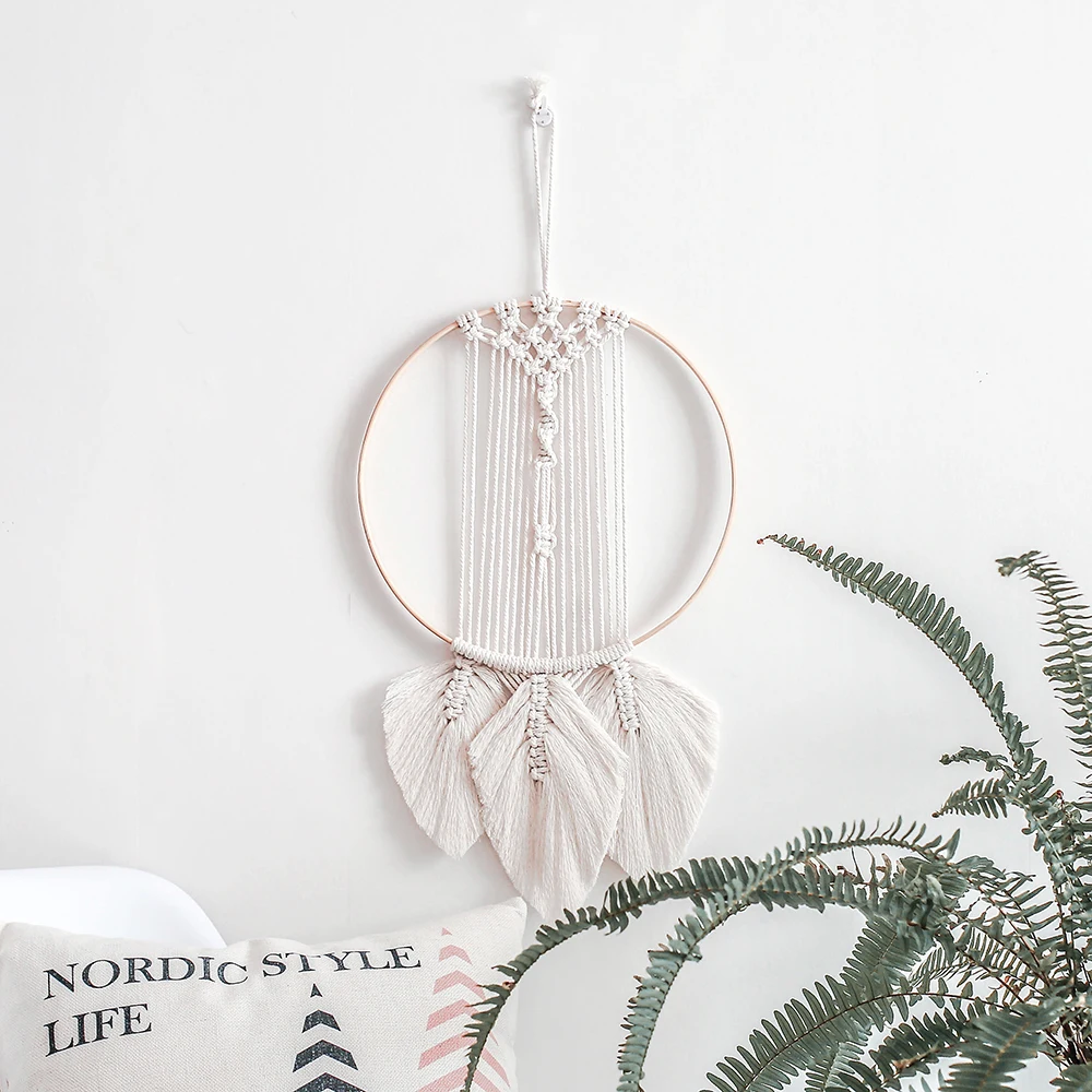 

Ручной настенный декоративный гобелен Boho Chic богемный Тканый гобелен для домашнего декора