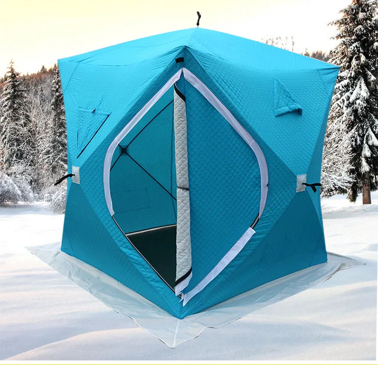 Открытый зимний ледяной рыболовный тент автоматический быстро открывающийся