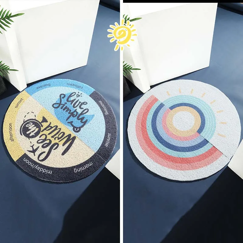 ПВХ проволочный дверной коврик водонепроницаемый пыленепроницаемый для входной