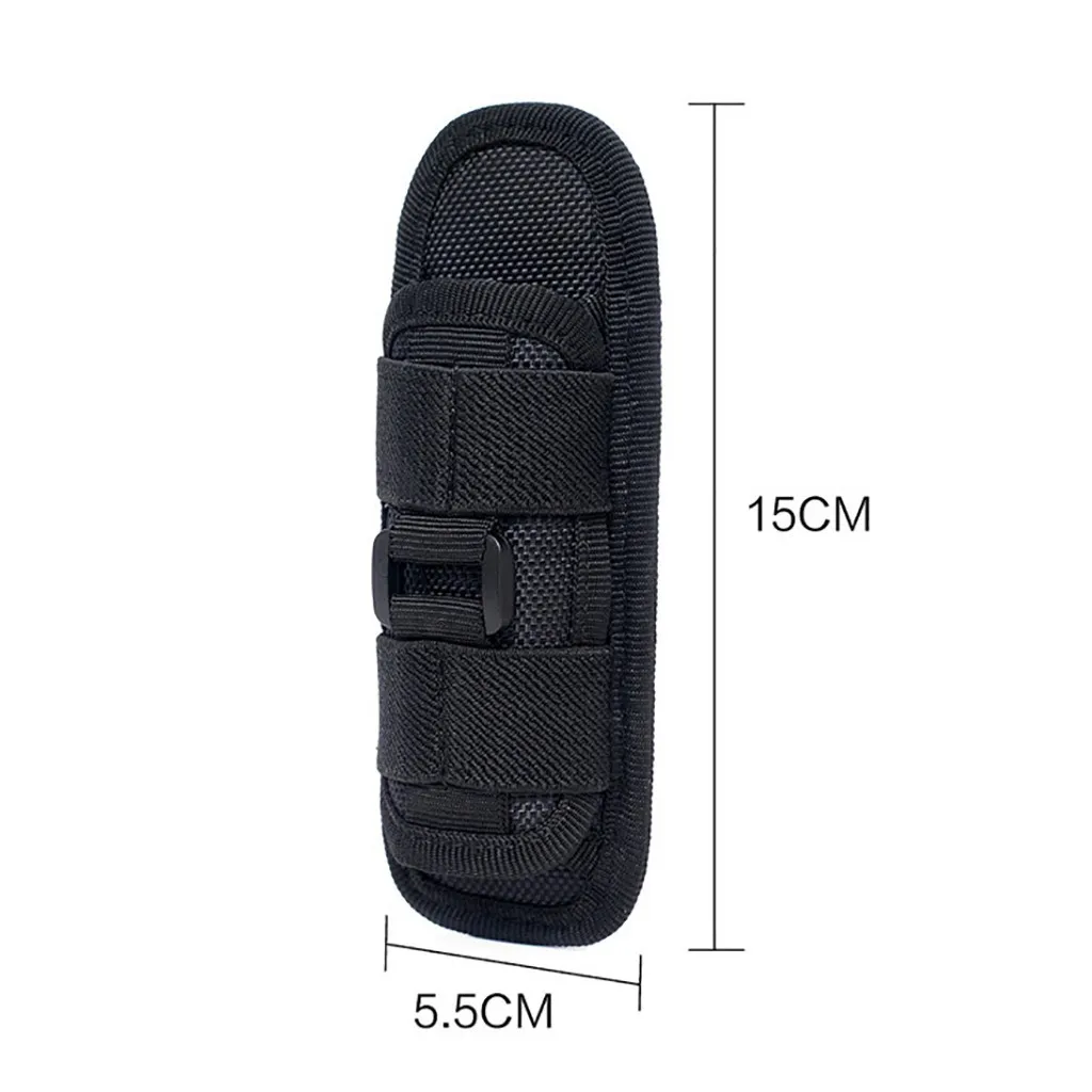 

Multifunction Rotatable 360 Degrees Flashlight Pouch Clip Belt Holder Outdoor Flashlight Waist Clip Flashlight Pocket New