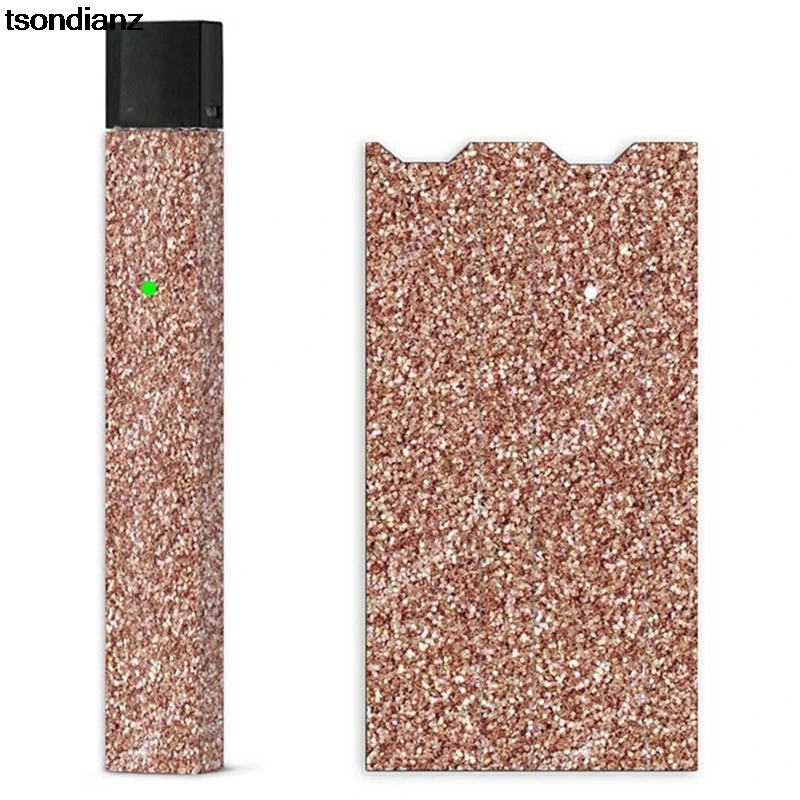 

Sticker Wrap Skin For JUUL Pod Vape E Cigarette With Usb Sticker Lovekeke Adhesive Printing Glitter Flash Label Skin Protector