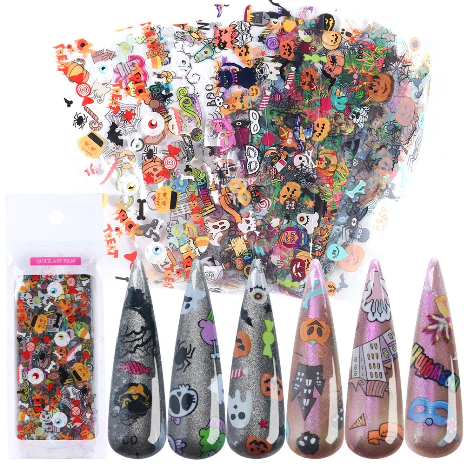 Переводная Фольга для ногтей MSHARE декоративные рождественские наклейки