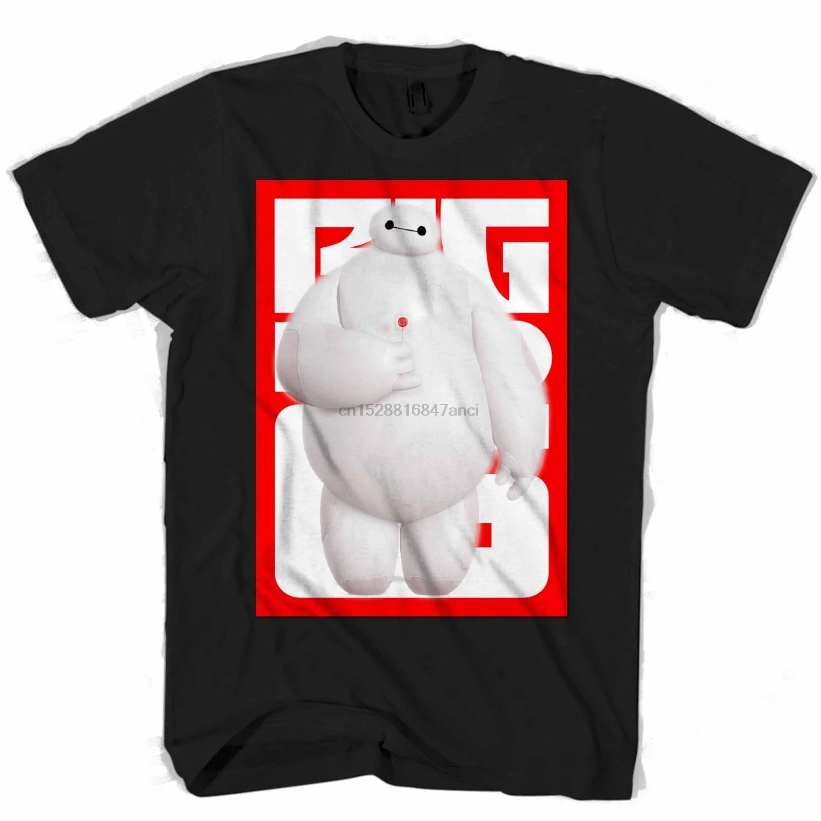 Большой Герой 6 I Am Baymax Мужская s Wo футболка с рисунком унисекс новая модная