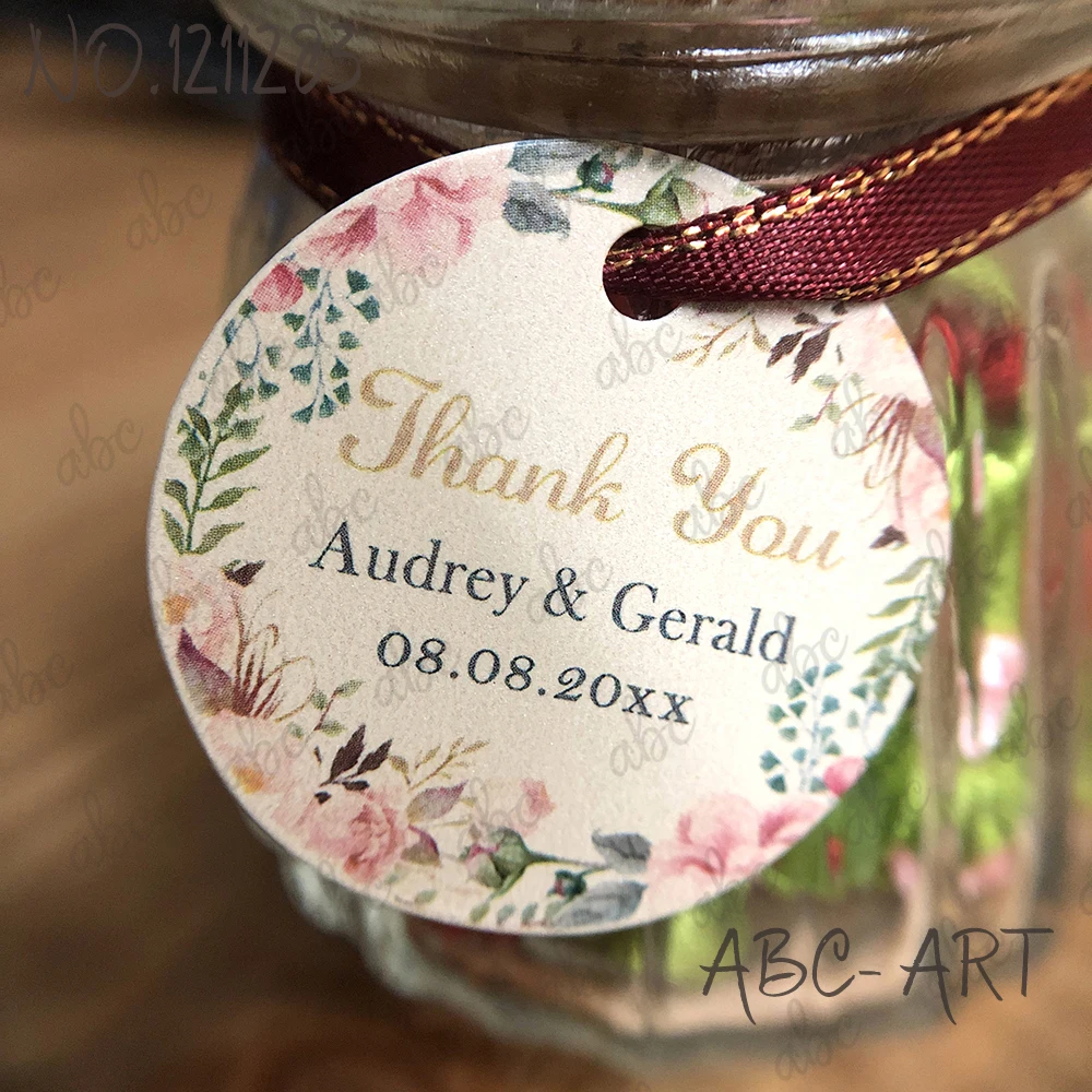 Бирка с именем на свадьбу индивидуальная Настройка подарок день рождения