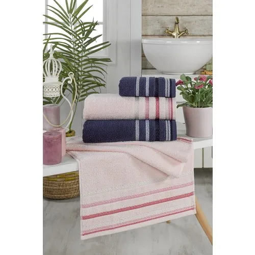 

Bemucci Textile Cotton 50x90 cm and 70x140 cm 4'l Towel Set-Sergeant