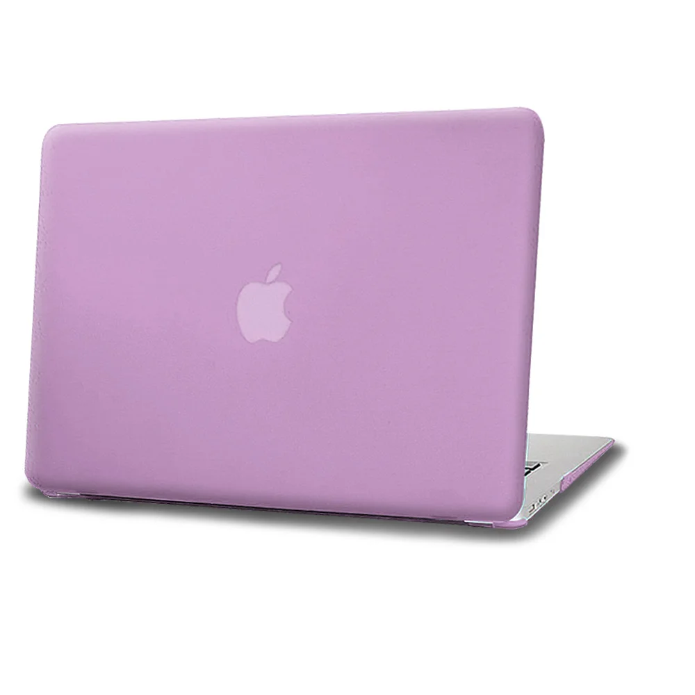 

For Apple Macbook Air 11/13/ MacBook Pro 13/15/Macbook White A1342/Macbook 12" Dust-proof Matte Purple Laptop Protective Shell