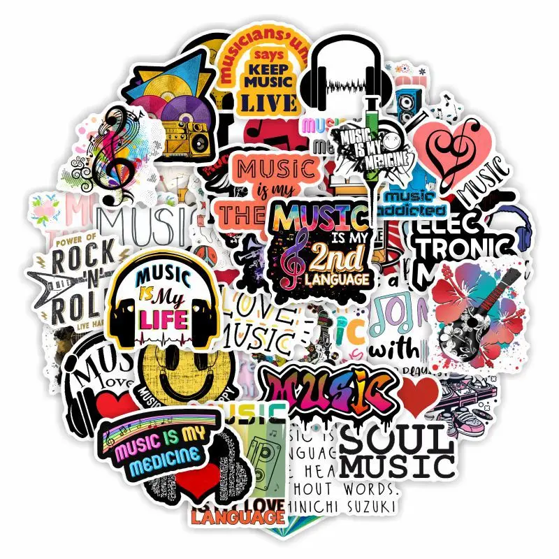 Стикеры для скейтборда ноутбука велосипеда 10/30/50 шт.