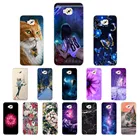 Силиконовый чехол для Asus Zenfone 4 Selfie ZD553KL, чехол с цветами и животными для Asus Zenfone 4 Selfie ZB553KL, мягкий прозрачный чехол