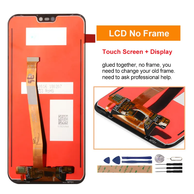for huawei p20 lite lcd displaytouch screen digitizer replacement assembly for huawei p 20 lite nova 3e ane lx1 ane lx3 5 84 free global shipping