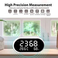 gas quality monitor multi function air detector co2 400 5000 ppm carbon dioxide meter household temperaturehygrometer detection