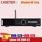 Спутниковый ресивер Dinobot 4K Twin UHD Linux E2, 1 шт.
