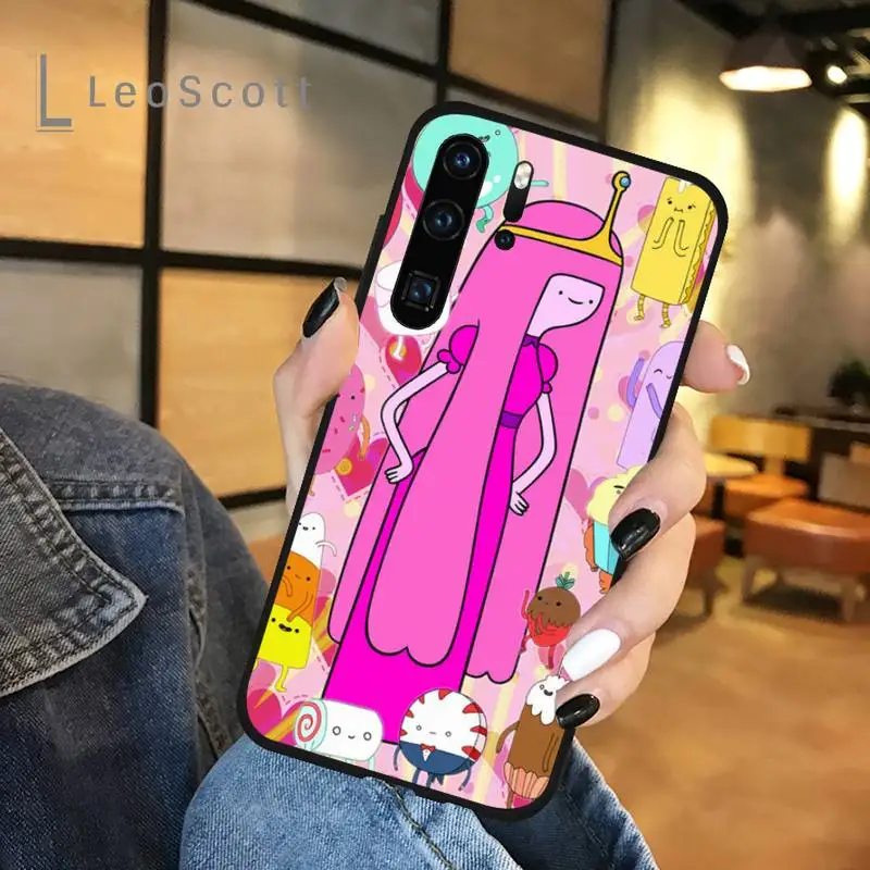 

Adventure Time Princess Bonnibel Bubblegum Phone Case For Huawei honor Mate P 9 10 20 30 40 Pro 10i 7 8 a x Lite nova 5t