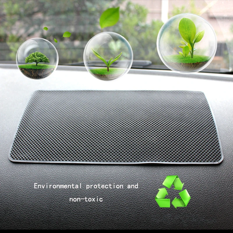 Автомобильный коврик для ключей нескользящий Силиконовый 15*27 см хранения