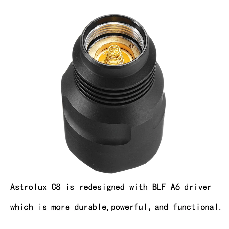 Astrolux C8 XP-L HI 1300 люмен 7/4 режима A6 драйвер тактический EDC светодиодный